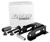 1988-1989 Chevy C/K 3500 Pickup, 1988-1989 GMC C/K 3500 Pickup, 1995-2001 Ford Explorer, 1997-2001 Mercury Mountaineer KeyParts Ford/Mercury Rear Leaf Spring Shackle Kit