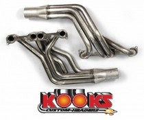 • 23 Degree w, 79-93 Ford Mustang with a Small Block Chevy engine for the following cylinder heads:, • Brodix 11X & 18X Brodix, •Stahl Bolt Pattern  Kook's Headers - Steel - 1 7/8