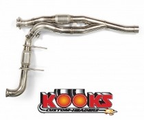 2010-2012 Ford Raptor SVT 6.2L 4V Kook's OEM Catted Y-Pipe Connections - Stainless Steel - 3