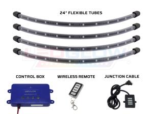 All Full Size Trucks (Universal), All Light Trucks (Universal), All Modern Muscle Cars (Universal), All Sport Compact Cars (Universal), All SUVs (Universal) LEDGlow Flexible LED Wheel Well Kit (Purple)