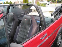 1978-93 Volkswagen Cabrio Mark 1 Love The Drive™ Wind Deflector