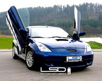 00-05 Toyota Celica (Coupe T23)) LSD Doors Vertical Doors - Bolt-On