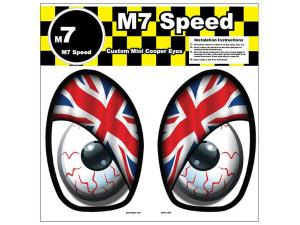 00-06 Mini Cooper R50-R53 M7 Speed Eye Decal Set - 12