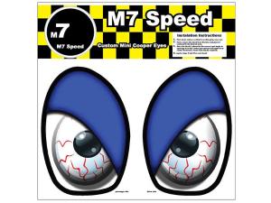 00-06 Mini Cooper R50-R53 M7 Speed Eye Decal Set - 12