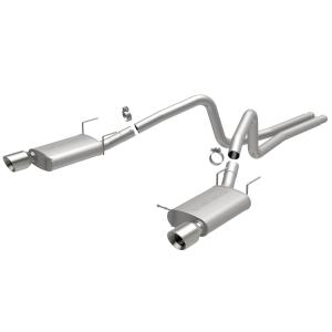 2013 Ford Mustang; 3.7, 6V Magnaflow Cat-Back Exhaust with 4