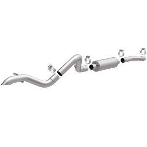 2013 Jeep Wrangler Sahara;3.6, 6V, 2012 Jeep Wrangler Rubicon;3.6, 6V, 2014 Jeep Wrangler Sport;3.6, 6V Magnaflow Cat-Back Exhaust (Single Straight Driver Side Rear Exit)