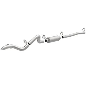 2012 Jeep Wrangler; 3.6, 6V, 2014 Jeep Wrangler; 3.6, 6V, 2013 Jeep Wrangler; 3.6, 6V Magnaflow Cat-Back Exhaust (Single Straight Driver Side Rear Exit)