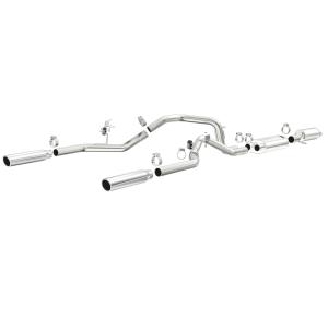 13-14 Ford F-150 (V 8 5 LFLEX) MagnaFlow MF Series Exhaust System - Cat Back ,Polished