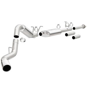 11-16 Chevrolet Silverado 2500 HD(V 8 6 LFLEX, V 8 6 LGAS, V 8 6 LCNG), 11-16 GMC Sierra 2500 HD(V 8 6 LFLEX, V 8 6 LGAS, V 8 6 LCNG) MagnaFlow MF Series Exhaust System - Cat Back, 4