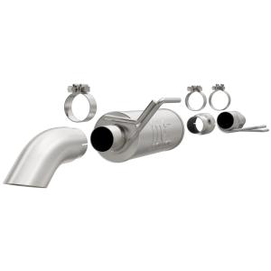 15-16 Ford F-150 (V 6 2.7 LGAS, V 6 3.5 LFLEX, V 6 3.5 LGAS) MagnaFlow MF Series Exhaust System - Cat Back, Off Road Pro Series