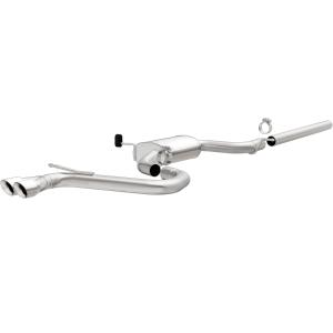 15-16 Volkswagen Golf (L 4 1.8 LGAS , L 4 2 LGAS) MagnaFlow Street Series Exhaust System - Cat Back, Style N