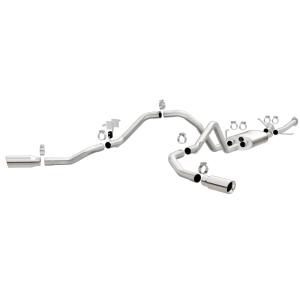 10-16 Toyota Tundra (V 8 5.7 LFLEX, V 8 5.7 LGAS,V 8 4.6 LGAS) MagnaFlow MF Series Exhaust System - Cat Back