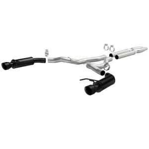 15-16 Ford Mustang (V 8 5 LGAS) MagnaFlow Exhaust System - Cat Back, Black Coated