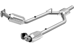 1996 Mercury Cougar; 3.8, 6V, 1997 Mercury Cougar; 3.8, 6V Magnaflow Direct Fit Catalytic Converter with Y-Pipe Assembly (49 State Legal)