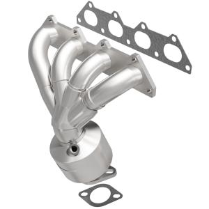 2003 Mitsubishi Lancer OZ Rally;2, 4L, 2002 Mitsubishi Lancer ES;2, 4L Magnaflow OEM Grade Exhaust Manifold with Integrated Catalytic Converter (49 State Legal)