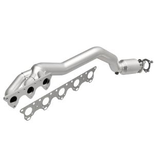 2009 Audi S8; 5.2, 10V, 2008 Audi S8; 5.2, 10V, 2007 Audi S8; 5.2, 10V Magnaflow OEM Grade Exhaust Manifold with Integrated Catalytic Converter (49 State Legal)