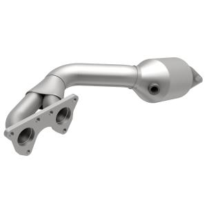 2009 Audi S8; 5.2, 10V, 2008 Audi S8; 5.2, 10V, 2007 Audi S8; 5.2, 10V Magnaflow OEM Grade Exhaust Manifold with Integrated Catalytic Converter (49 State Legal)