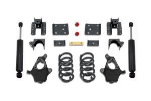 2007-2011 Chevrolet Silverado 2WD, 2007-2011 GMC Sierra 2WD/4WD MaxTrac 4-6 Inch Lowering Kit (Includes Part Numbers 101320 / 251320 / 301360 / 2000Ll)