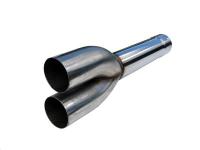 99-07 F-250 Super Duty, 99-07 F-350 Super Duty MBRP Muffler - Dual System Muffler Delete Pipe (4 in. Diameter) (T409 Stainless) (Includes Tailpipe And Exhaust Tip)