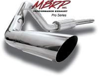 04-07 F-150 MBRP Exhaust System - Pro Series (Cat Back Single Side Exit Exhaust System) (T304 Stainless Steel) (Includes Muffler, Tailpipe, Exhaust Tip)