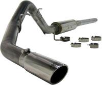 04-08 F-150 MBRP Exhaust System - Pro Series (Cat Back Single Side Exit Exhaust System) (T409 Stainless Steel) (Includes Muffler, Tailpipe, Exhaust Tip)