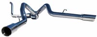 03-07 F-250 Super Duty, 03-07 F-350 Super Duty MBRP Exhaust System - Performance Series (Cat Back) (Heavy Duty Aluminized Steel) (Single) (Stock Converter)