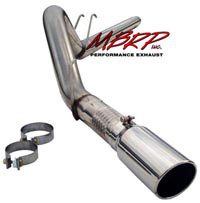 03-05 Excursion Base MBRP Exhaust System - XP Series (Turbo Back Single Side Exit Exhaust System) (T409 Stainless Steel) (Includes Muffler, Tailpipe, Exhaust Tip)