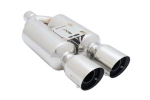 Sport Compact Cars (Universal) Megan Racing Stainless Steel Muffler - Dual 4