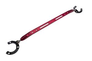 01-05 Honda Civic Excluding EX Megan Racing Front Upper Strut Tower Bar (Red)