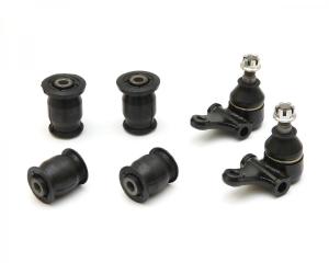 90-93 Miata Megan Racing Front Lower Arm Repair Kit - 4 Rubber and 2 Ball Joint (6 Pieces)