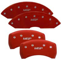 06-08 Envoy XL, EXT, XUV, 06-09 Trailblazer EXT & SS, 06 SSR MGP Full Set Caliper Covers w/ MGP Logo - Fits on 17