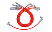 04-05 Cts, 04 Gto, 97-04 Corvette, 98-02 Camaro Ss, 98-02 Firebird MSD Ignition Spark Plug Wire Set - Incl. Terminal/Boot For Spark Plug - Red Super Conductor 8.5mm