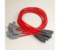 93-97 Camaro, 96-97 Firebird MSD Ignition Custom Spark Plug Wire Set - Red Super Conductor 8.5mm