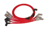 83-00 Mustang MSD Ignition Spark Plug Wire Set Custom - Red Super Conductor 8.5mm