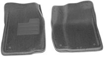 97-00 Dakota Standard & Extended Cab 4WD, 99-00 Dakota Standard & Extended Cab 2WD, 00 Dakota Quad Cab, 98-00 Durango With Or W/O 3Rd Seat Nifty Catch-All Front 2-Piece Set (Gray)