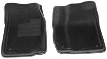 97-00 Dakota Standard & Extended Cab 4WD, 99-00 Dakota Standard & Extended Cab 2WD, 00 Dakota Quad Cab, 98-00 Durango With Or W/O 3Rd Seat Nifty Catch-All Front 2-Piece Set (Charcoal)