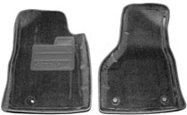 01-03 Durango With Or W/O 3Rd Seat, 01-04 Dakota Standard, Extended 4WD & Quad Cab Nifty Catch-All Front 2-Piece Set (Black)