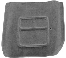 92-00 C/K Crew Cab No 4WD Floor Shift;Center Hump-With Center Console Nifty Catch-All Center Hump (gray)