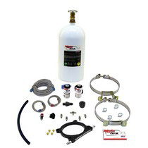 11-16 Ford Mustang (GT, Boss 302, GT 50 Years Limited Edition, GT Premium), 11-15 Ford F150 (FX2, FX4, King Ranch, Lariat, Platinum, STX, XL, XLT) Nitrous Express Mainline EFI Plate System (with 10 LB Bottle)