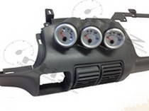 1995-1999 DODGE NEON Ortiz Custom Pods Triple Dash Gauge Pod - 52mm