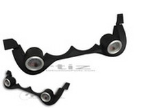 2000-2005 DODGE NEON Ortiz Custom Pods Dual Cluster Gauge Pod - 52mm