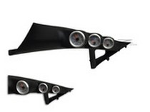 2013-2014 FORD FIESTA Ortiz Custom Pods Triple Pillar Gauge Pod - 52mm