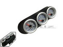 1993-1997 HONDA DEL SOL Ortiz Custom Pods Triple AC Control Gauge Pod - 52mm