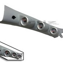 2009-2012 HYUNDAI GENESIS Ortiz Custom Pods Triple Pillar Gauge Pod - 52mm