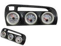 1998-2005 LEXUS GS300 Ortiz Custom Pods Triple Carbon Fiber Gauge Pod - 52mm, Hydro Dip