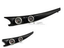 2008-2015 MITSUBISHI EVOLUTION/LANCER Ortiz Custom Pods Dual Dash Trim Panel Gauge Pod - 52mm, V2