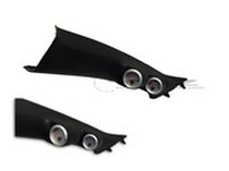 2007-2012 NISSAN ALTIMA Ortiz Custom Pods Dual Pillar Gauge Pod - 52mm