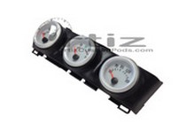 2000-2006 NISSAN SENTRA Ortiz Custom Pods Triple Radio Bezel Gauge Pod - 52mm