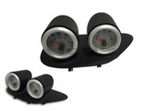 2003-2006 SAAB 9-3 Ortiz Custom Pods Dual Speaker Cover Gauge Pod - 52mm