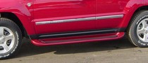 1997-2005 Pontiac Montana (Long Wheel Base) Except SV6 Owens GlaStep Custom Molded Fiberglass Running Boards (Long Wheel Base) Except SV6